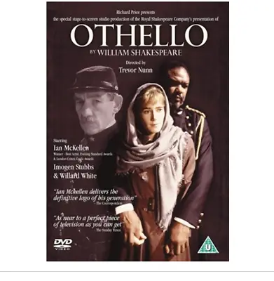 Othello (DVD 1990) (Ian McKellen Imogen Stubbs) (Brand New Sealed) • £14.99