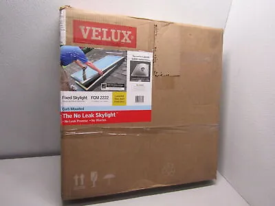 Velux FCM 2222 0004 22.5  X 22.5  Fixed Curb-Mount Skylight Low-E3 Gas • $135.98