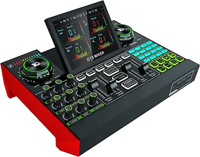 USB Audio Interface With Mixer Vocal EffectsG10 Multi-ChannelStudio All-In-One • $220.23