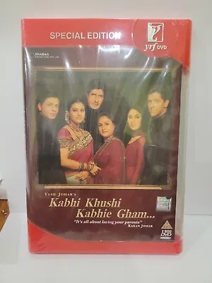Kabhi Khushi Kabhie Gham  DVD! SPECIAL 2 DISC EDITION! WITH ENGLISH SUBTITLES! • $29.99
