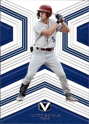 2023 Chronicles Vertex Base #14 Aaron Zavala - Texas Rangers • $1.24