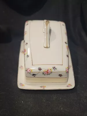 $25 • Buy Vintage Porcelain Ceramic Cheese Dish Keeper