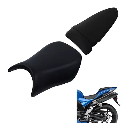 Driver & Passenger Pillion Seat Fit For Kawasaki Ninja ZX6R ZX636 2005-2006 • $114.99