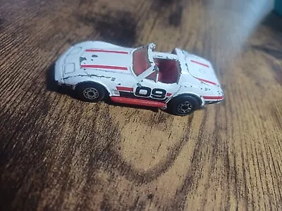 Matchbox Superfast Chevrolet Corvette 1979 1:64 Scale Die Cast Rare White • $7.58