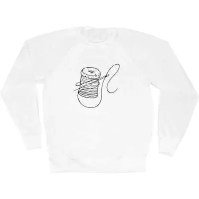 'Needle & Thread' Adult Sweatshirt / Sweater / Jumper (SW004998) • £19.99