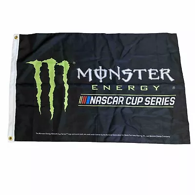 Monster Energy NASCAR Cup Series  3x2 Ft Banner Garage Home Flag! Man Cave • $14.99