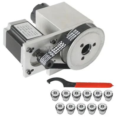 ER32 Router Rotational Rotary Axis 4th-Axis CNC Collet Chuck Engraving Machine • $193