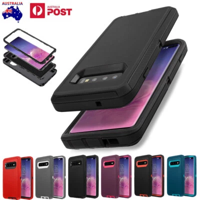 For Samsung Galaxy S10+ Plus/S10/S10e Case Heavy Duty Shockproof Rugged Cover • $10.99