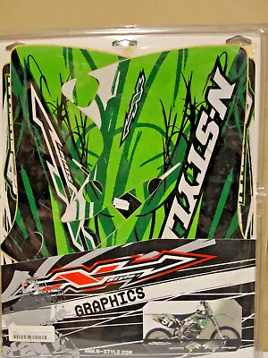 $69.95 • Buy N-Style Green Retro Paint Graphics Kit, # N40-3261