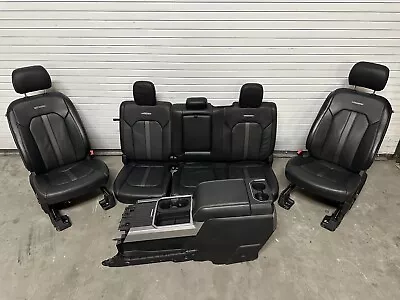 2020 2021 Ford F250 F350 F450 Platinum Interior Front Rear Seats Console Oem • $4799