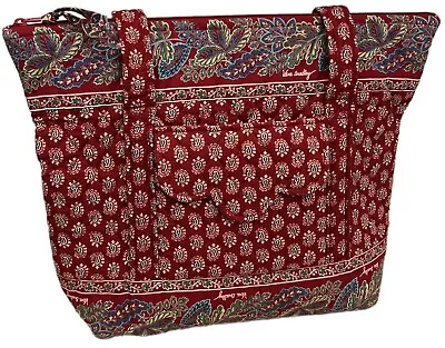 Vera Bradley Talbots Red Villager Shoulder Bag • $59.99