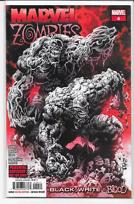 Marvel Zombies Black White Red #4 A Kyle Hotz Cover 1st Print NM Marvel 2024 • $5.99