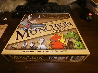 Steve Jackson Games: Munchkin Deluxe: Complete • $9.99