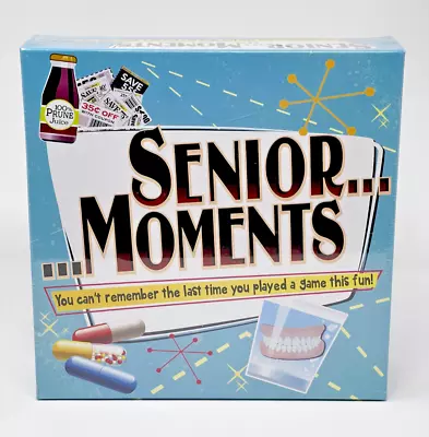 Senior Moments Board Game TDC Games Ages 12+ 2-8 Players NEW SEALED • $15.53