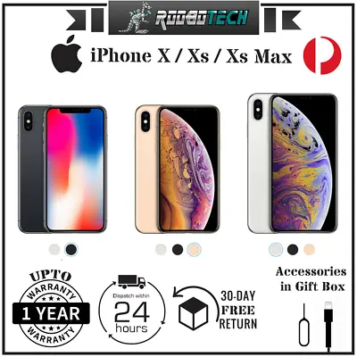 $329 • Buy Apple IPhone X/XS/XS Max 64GB/256GB Good Condition[No Face ID] Unlocked Au Stock
