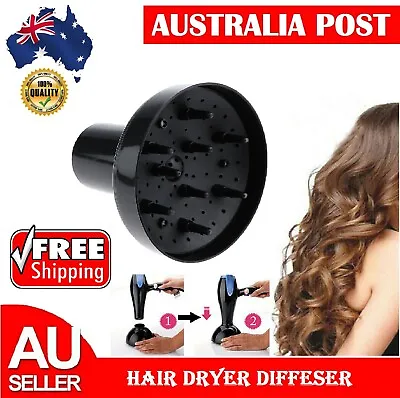 $18.99 • Buy Universal Hair Diffuser, Hair Dryer Diffuser Attachment For Curly And Wavy Hair 