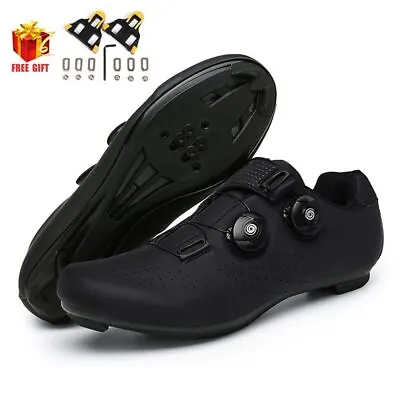 MTB Cycling Shoes Men's Road Bike Shoes With SPD Cleats Racing Bicycle Sneaker  • $54.60