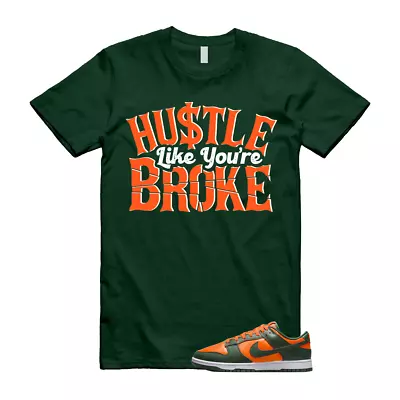 Miami Hurricanes Dunk Gorge Green Total Orange White Retro T Shirt Match BROKE • $26.99