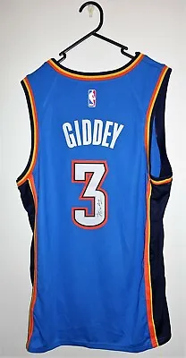 Signed Josh Giddey Oklahoma City Thunder Nike Swingman Rookie NBA Jersey PSA COA • $580