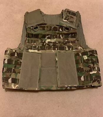 British Army MOD - MTP Camouflage Osprey Body Armour With Soft Fillers 180/104 • £150