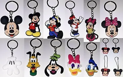 £2.15 • Buy Mickey Mouse, Minnie, Donald, Daisy, Pluto, Goofy Keyring, Keychain, Key Ring