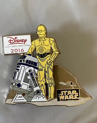 Disney Visa Cardholder Exclusive Pin 2016 C3PO And R2D2 • $16