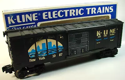 K-Line 1987 Toy Fair Annual Boxcar O Gauge Electric Trains New York NEW • $24.99