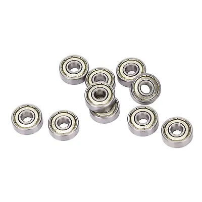 10Pcs Deep Grooves Ball Bearing Double Shield 6x17x6mm Steel Set Accessories • $9.27