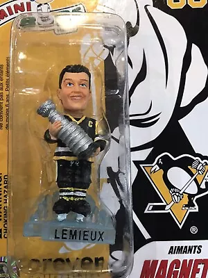 Pittsburgh Penguins Mario Lemieux Mini Stanley Cup Championship Bobblehead • $52