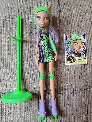 Clawdeen Wolf Skultimate Roller Maze Monster High Doll Complete Rare Mattel • $61.46