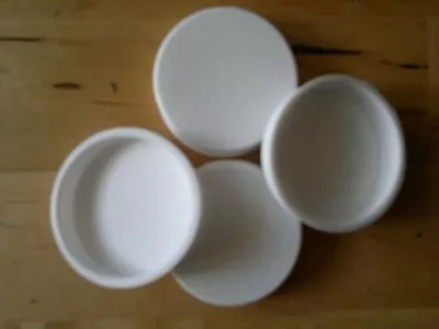 £2.99 • Buy 4x 2  Wide End Caps For Postal Tubes Packing Tubes A1 A2 A3 A4 Poster Tube Cap