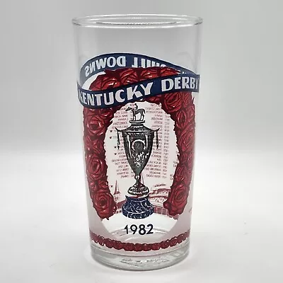 108th Kentucky Derby 12 Oz Mint Julep Glass 1982 Churchill Downs Vintage • $7.49