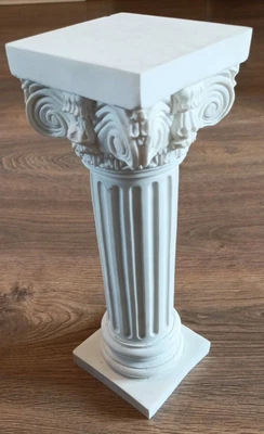 £34.99 • Buy Corinthian Order Ancient Greek Column Decoration Architecture Alabaster 30cm