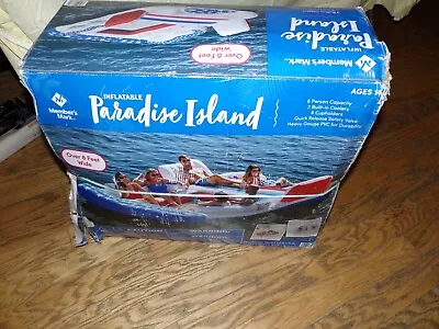 Paradise Island Float 6 Person Maximum Capacity Inflatable • $200