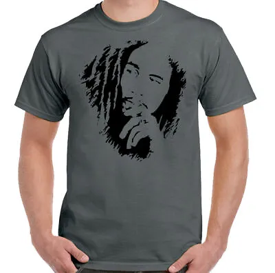 £11.99 • Buy Bob Marley T-Shirt, Mens Reggae Unisex Top Jamaica Wailers Jamaican Flag