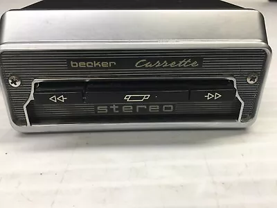 Vintage Mercedes BMW Becker Olympia Cassette Player  W109 W108 W111 Untested • $149.95