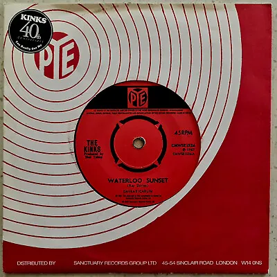 £18 • Buy The Kinks - Waterloo Sunset / Act Nice And Gentle - 2007 Reissue Ex Con 7 