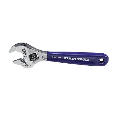 $30.99 • Buy Klein Tools D86932 Slim-Jaw Adjustable Wrench, 4-Inch