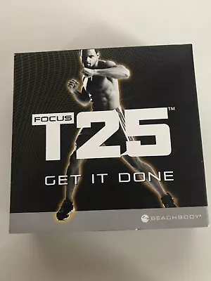 BEACHBODY Focus T25 Get It Done Alpha + Beta 9 DVD Set W/ Shaun T • $14.99