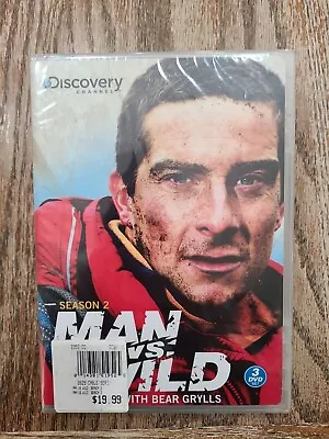 Man Vs. Wild - Season 2 (DVD 2008 3-Disc Set) • $30