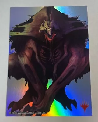 MTG Phyrexia Japanese Exclusive Foil Vorinclex Monstrous Raider Mini Poster • $20