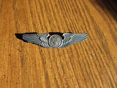 Ww 2 AAF AIR CREW Wing Full Size 3 Inch BALFOUR LGB Maker Pin Back Sterling • $99