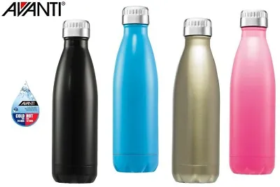 $25.95 • Buy Avanti Water Vacuum Thermo Bottle 750ml Dual Wall Stainless Steel Cold Hot Drink
