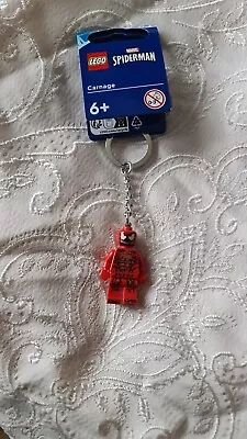 LEGO 854154 Marvel Carnage SPIDER-MAN Minifigure Keychain New Exclusive  • £5.65