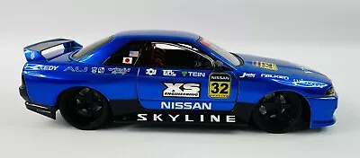 Jada 1:18 Import Racer! - Vertex Nissan GTR R32 • $120