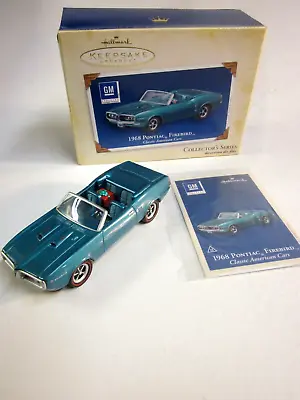 $15.30 • Buy Christmas Ornament  1968 Pontiac Firebird   Hallmark Keepsake  New In Box Ja