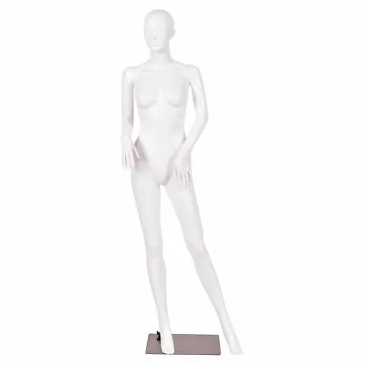 $108 • Buy Female Mannequin Plastic Full Body Dress Form Display