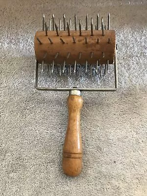 Vintage Meat Tenderizer - Rolling Nail Wheel • $0.99