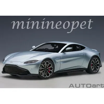 Autoart 70276 2019 Aston Martin Vantage 1/18 Model Car Skyfall Silver • $180