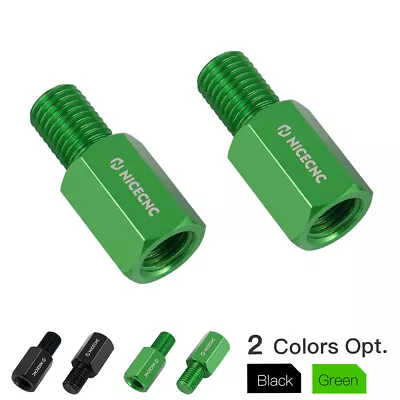 2X Mirror Extension Riser 20mm M10x1.25 Extender For Kawasaki KLR 650 2008-2023 • $9.59